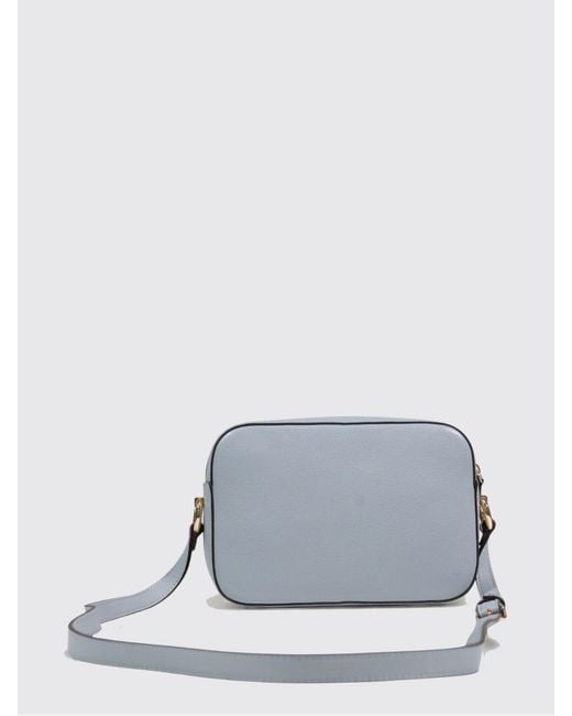 Liu Jo Gray Grained Synthetic Leather Camera Bag