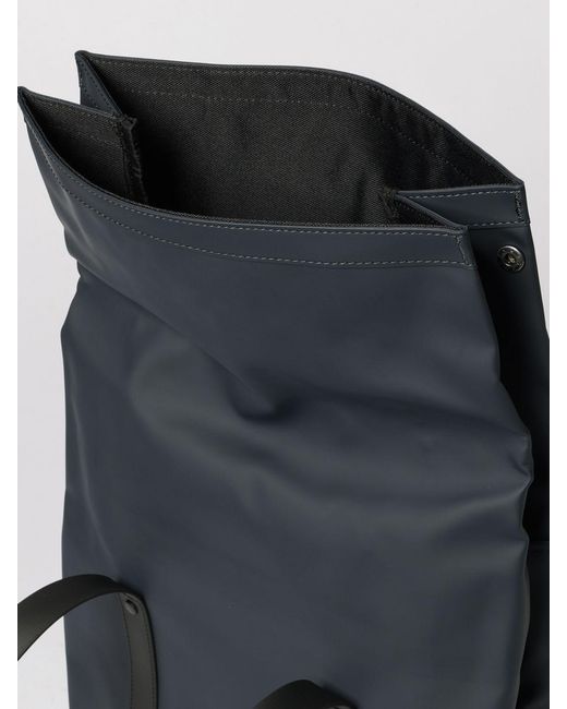 Rains Black Backpack for men