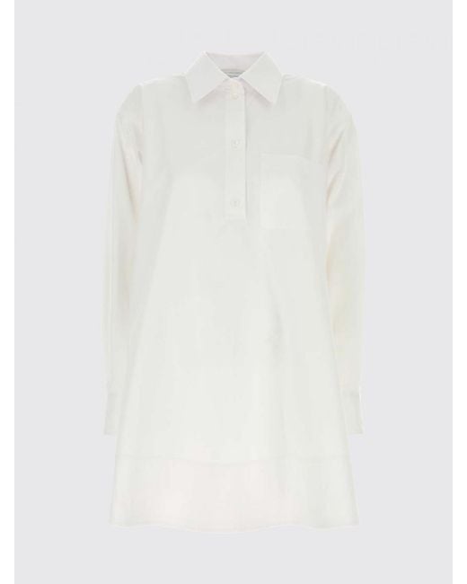 Stella McCartney White Poplin Chemisier Dress