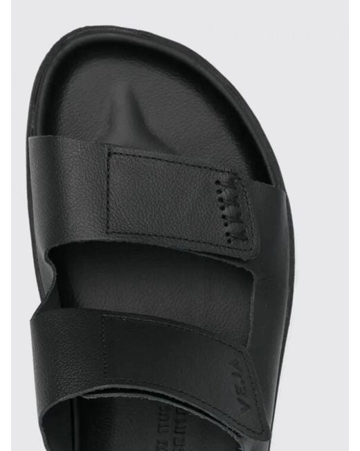 Veja Black Esplar Sandal Comfortable Slides