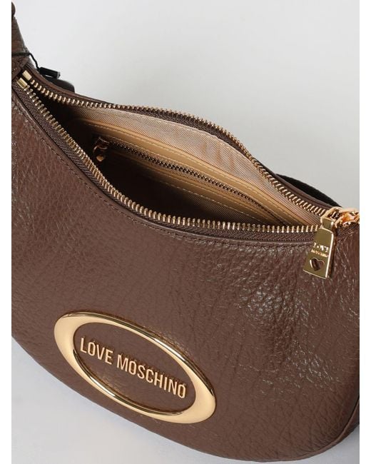 Love Moschino Brown Handtasche Damen