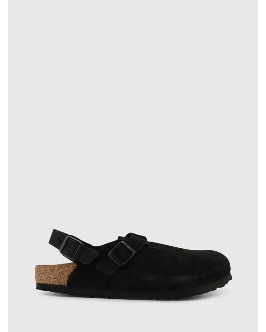 Birkenstock White Tokio Suede Mules for men