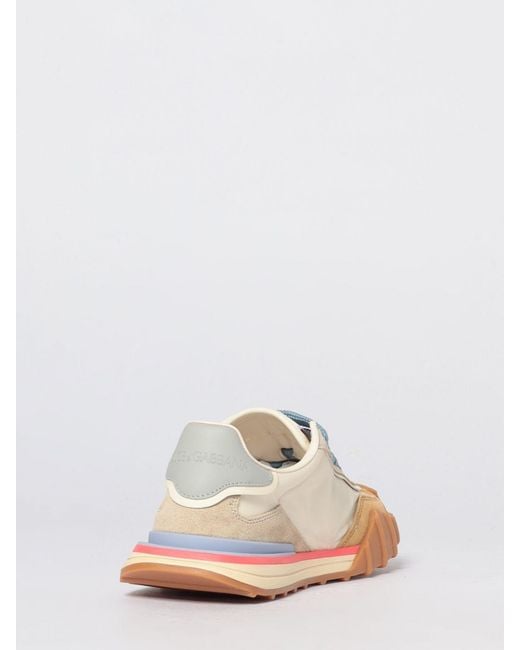 Dolce & Gabbana White Dolce &Amp Gabbana Dg Athletic Sneakers