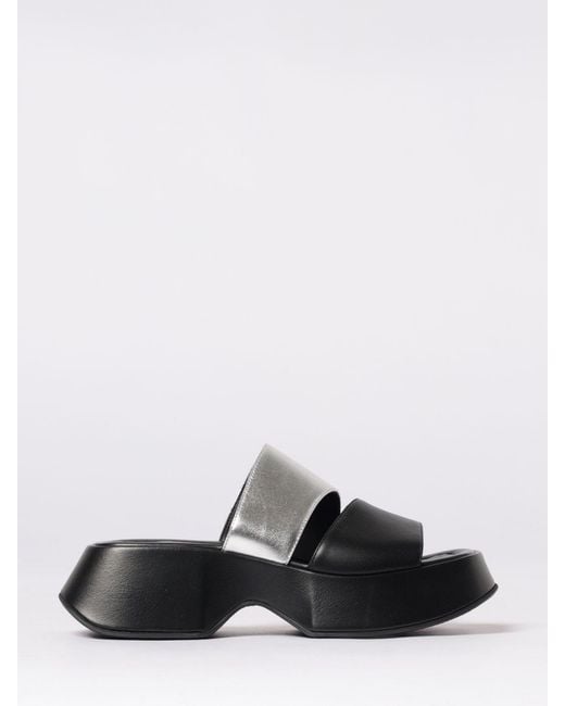 Vic Matié White Vic MatiÉ Leather Sandals