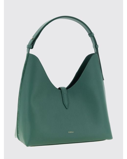Furla Green Shoulder Bag