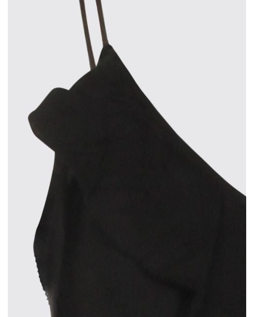 Isabel Marant Black Cotton Blend Dress