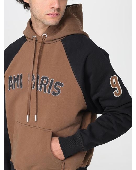 AMI Blue Sweatshirt for men