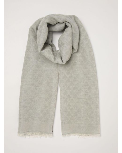 Emporio Armani Gray Neckerchief