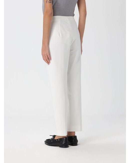 Max Mara White Pants