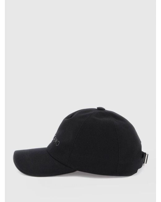 Ferragamo Black Hat for men