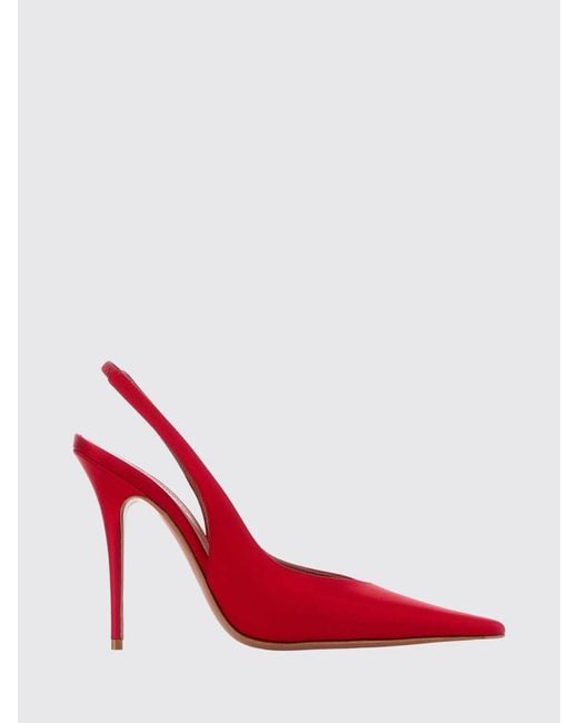 AMINA MUADDI Red High Heel Shoes