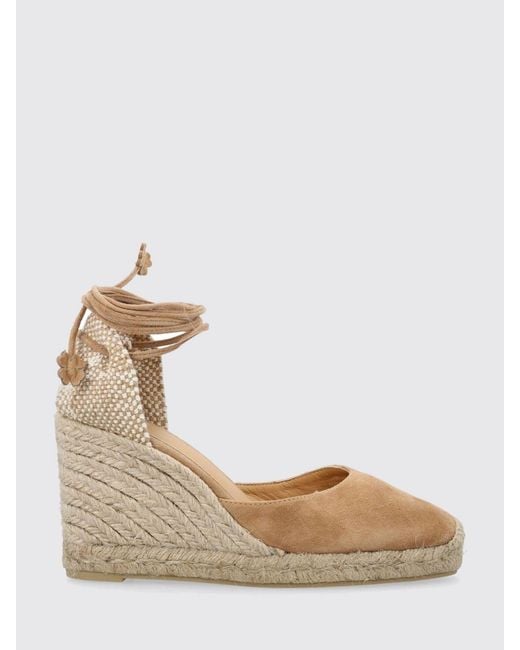 Castaner Natural Carina Suede Espadrilles