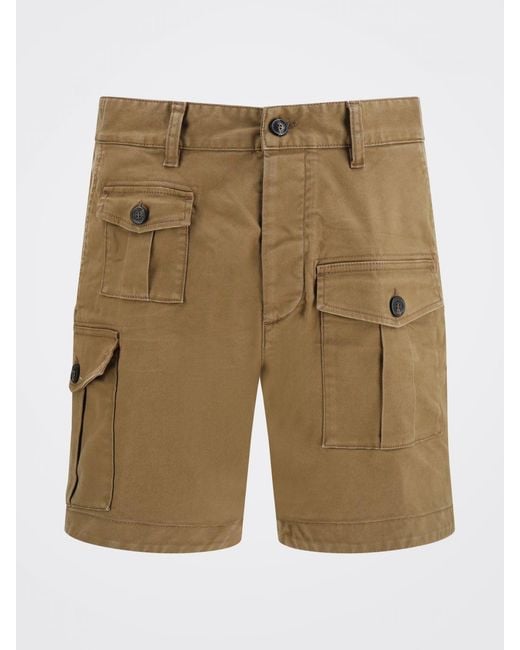 DSquared² Natural Shorts for men