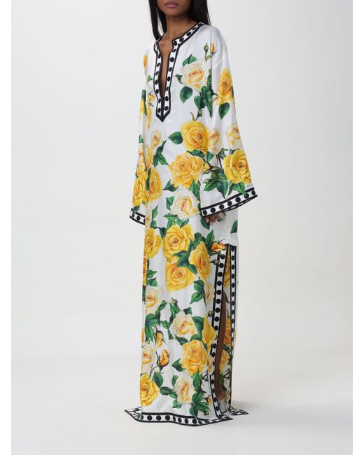 Dolce & Gabbana Yellow Kleid