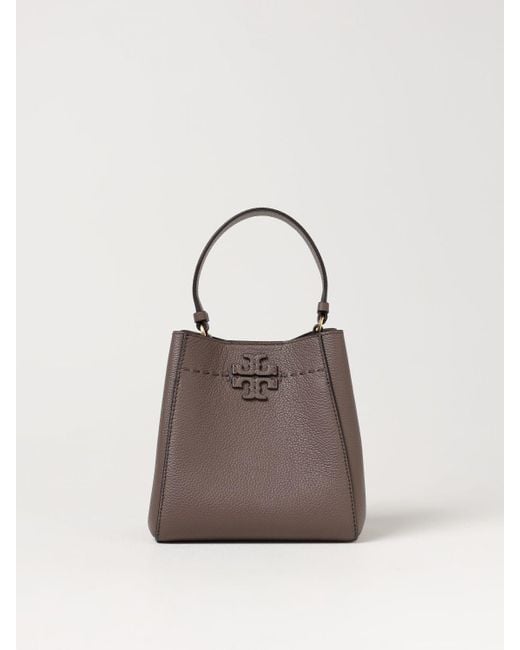 Tory Burch Multicolor Mcgraw Bag In Grained Leather