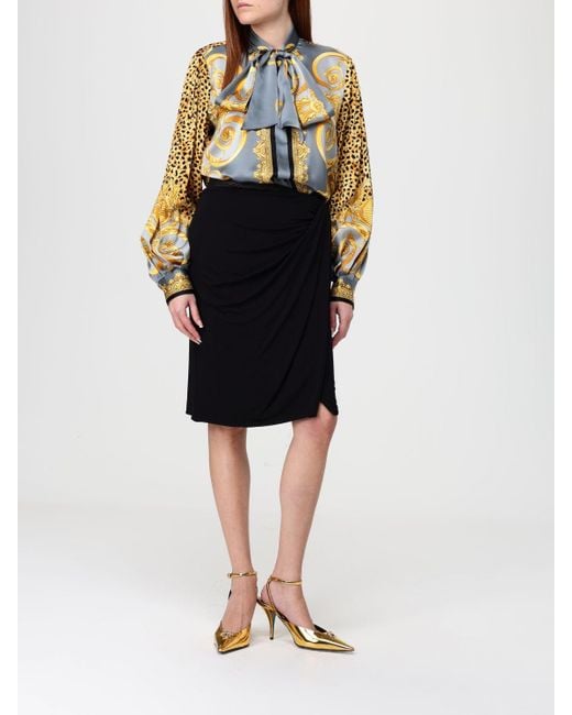 Camisa Mujer Versace de color Gray