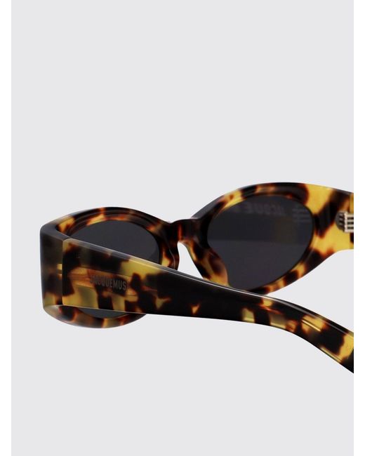 Jacquemus White Oval Cat-Eye Sunglasses for men