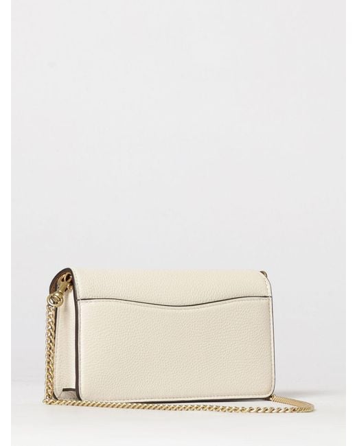 COACH Natural Tabby Pebbled Leather Bag