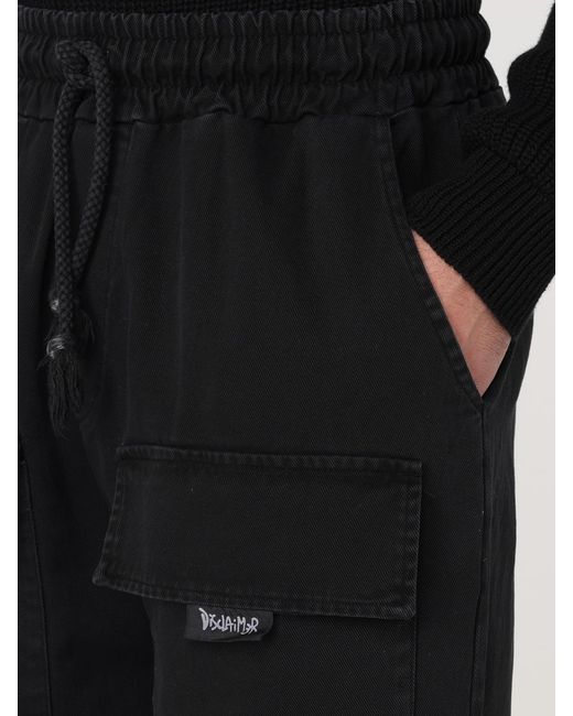 DISCLAIMER Black Trousers for men