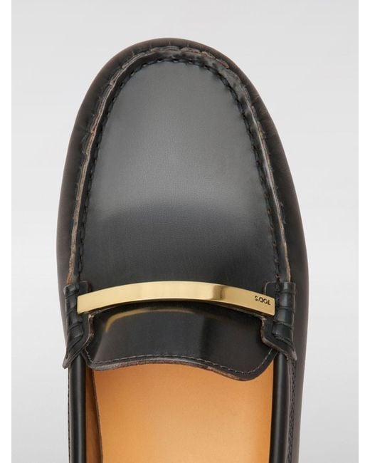 Tod's Gray Loafers
