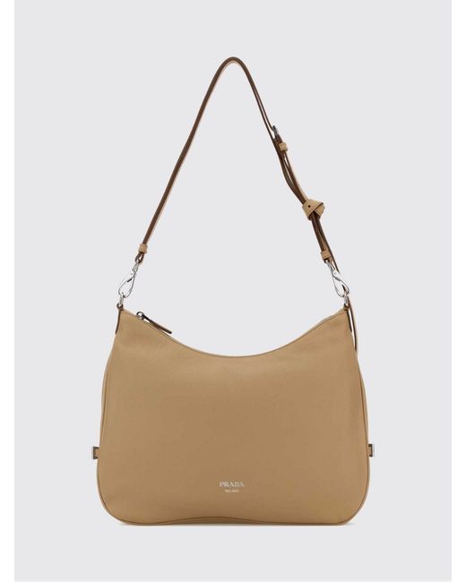 Prada Natural Leather Bag