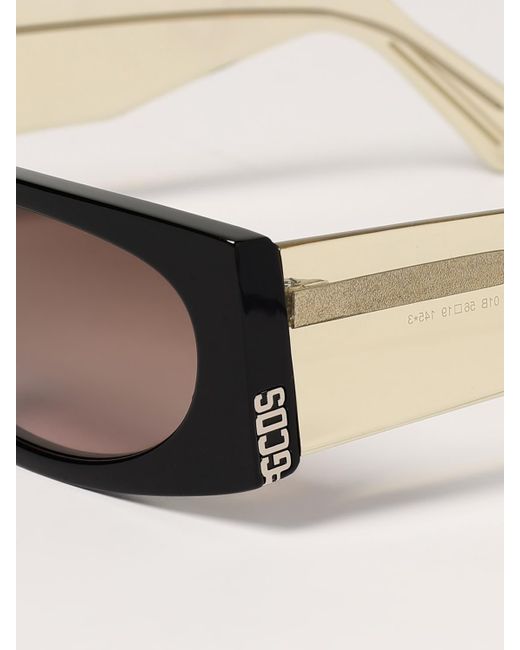 Gcds Natural Rectangular Sunglasses Gradient Lenses