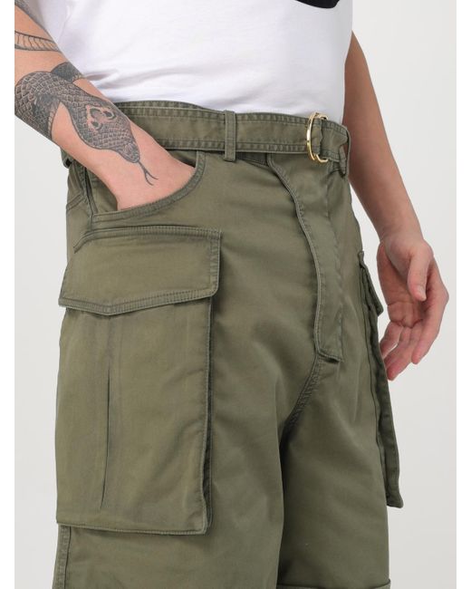 Balmain Shorts Herren in Green für Herren