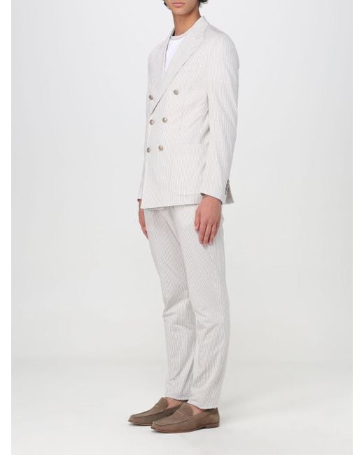Eleventy Anzug in White für Herren
