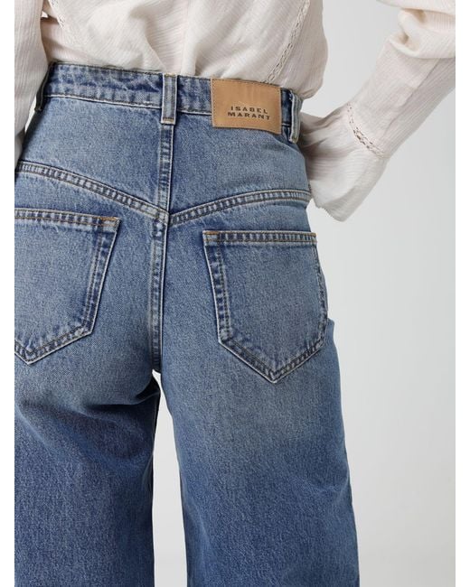 Jeans Lemony De Denim Isabel Marant de color Blue