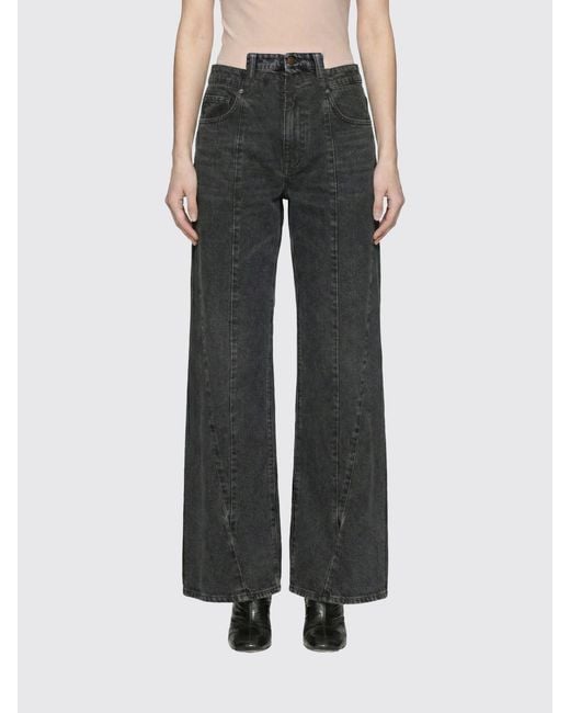 Maison Margiela Black Cotton Denim Jeans