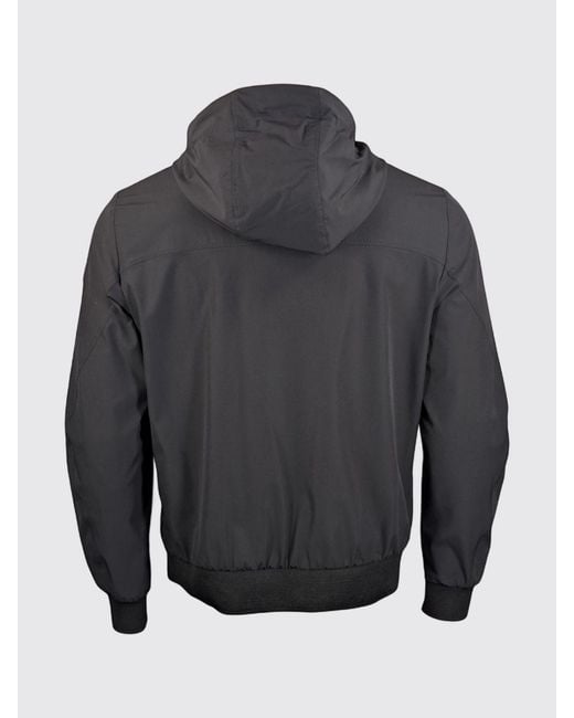 Peuterey Gray Uyapo Nylon Hooded Jacket for men