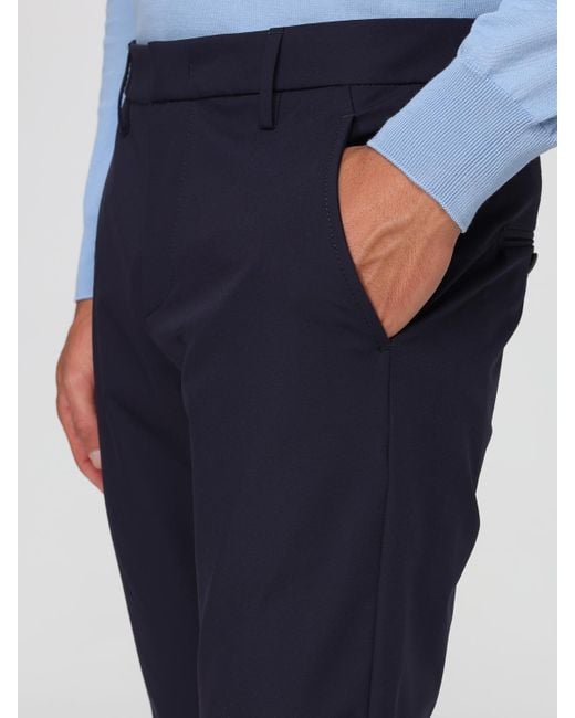 Dondup Blue Trousers for men