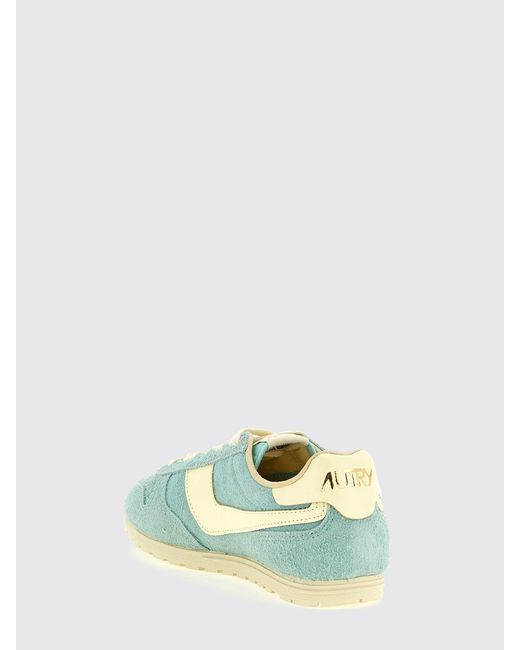 Autry Green Logo Sneakers