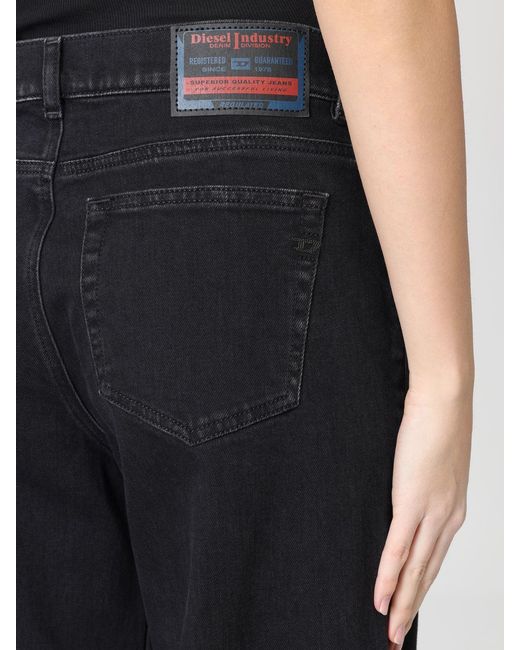 DIESEL Blue D-Akemi Palazzo Stretch Denim Jeans