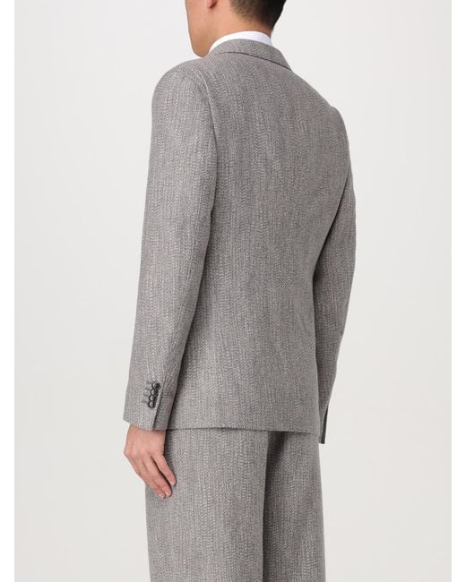 Giorgio Armani Gray Blazer for men