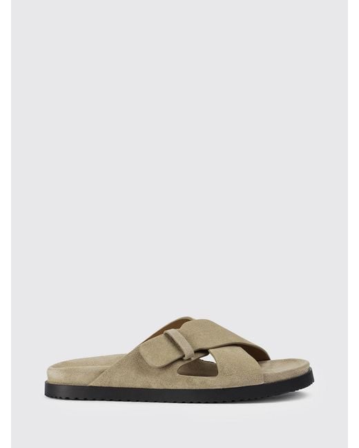 Doucal's Multicolor Suede Sandal for men