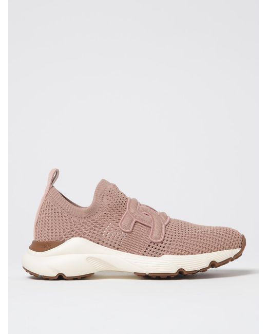 Tod's Pink Tod Knitted Slipon Sneakers