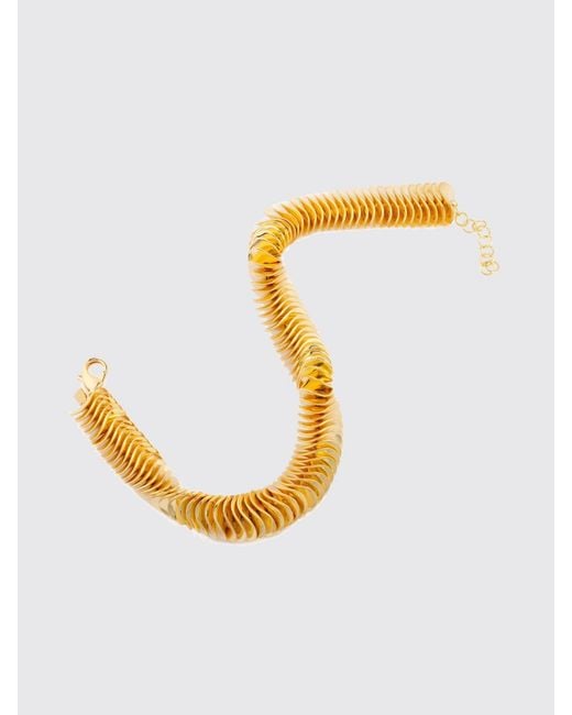 FEDERICA TOSI Metallic Kate 925 Plated Bronze Necklace