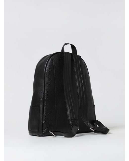Orciani Black Backpack for men