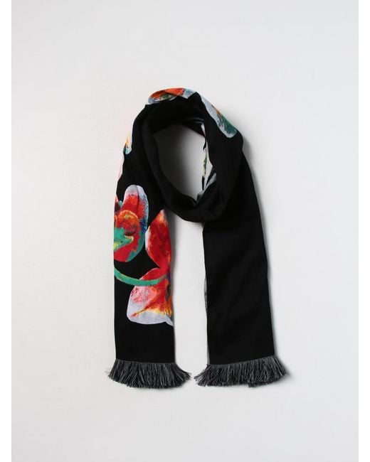 McQueen Black Scarf