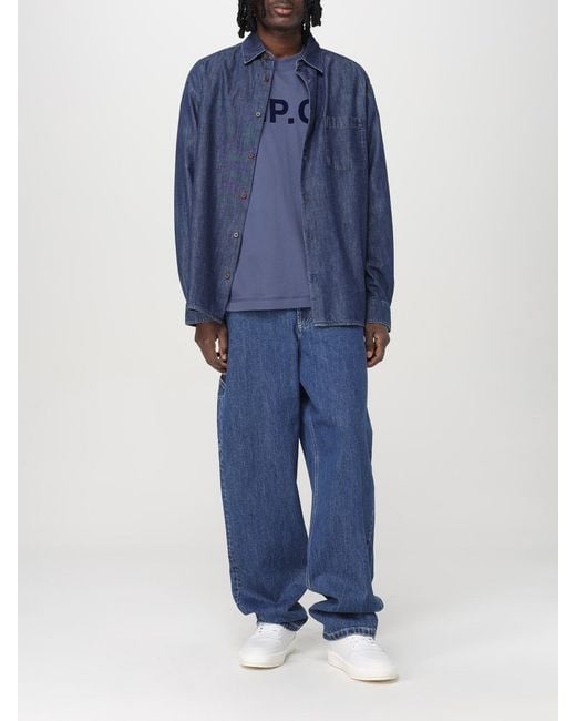 A.P.C. Blue Jeans for men
