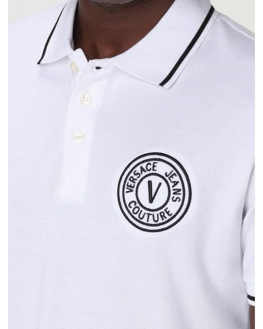 Versace Jeans Couture Polo Herren in White für Herren