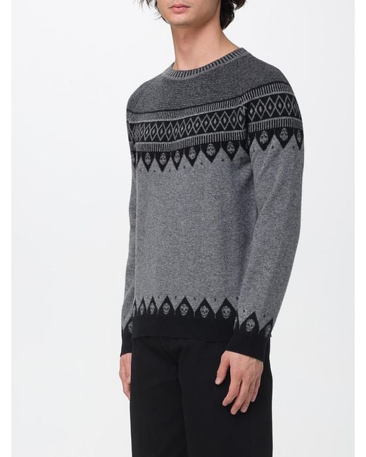 McQueen Gray Jumper for men