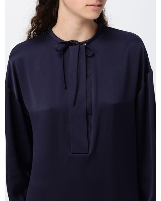 Giorgio Armani Blue Silk Shirt