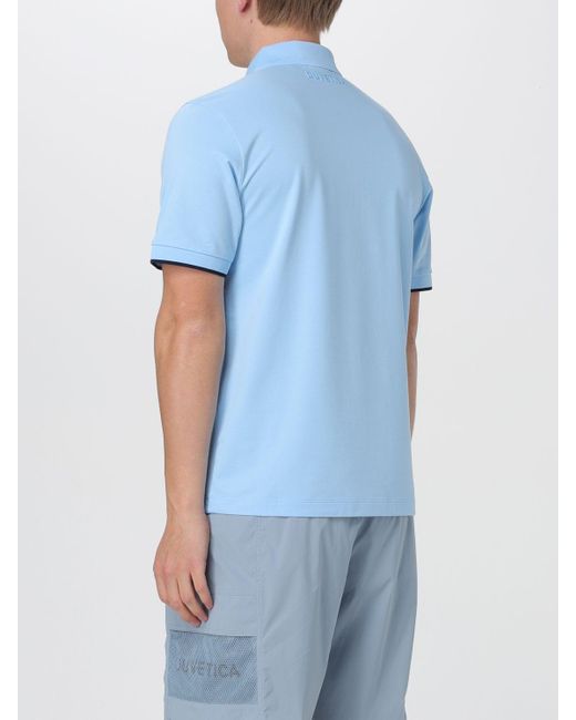 Duvetica Blue Polo Shirt for men