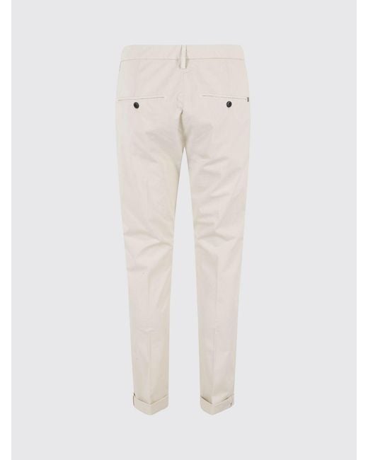 Dondup Multicolor Stretch Cotton Chino Trousers for men