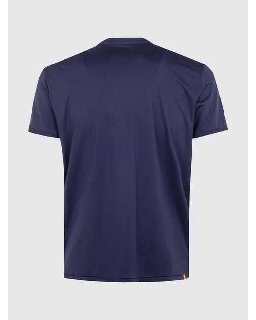 Rrd Blue Short-Sleeved Crewneck T-Shirt for men