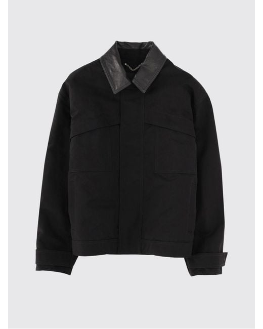 Golden Goose Deluxe Brand Black Wool Bomber Jacket for men