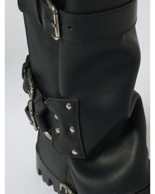 Bottines Plates Femme Dolce & Gabbana en coloris Black