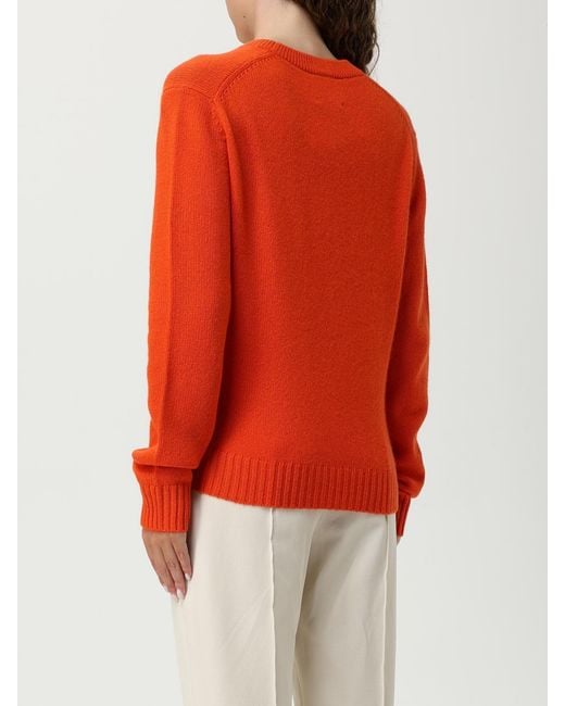 Sudadera Mujer Allude de color Red
